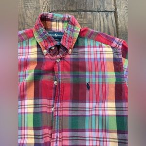 Ralph Lauren button down shirt size 8 kids